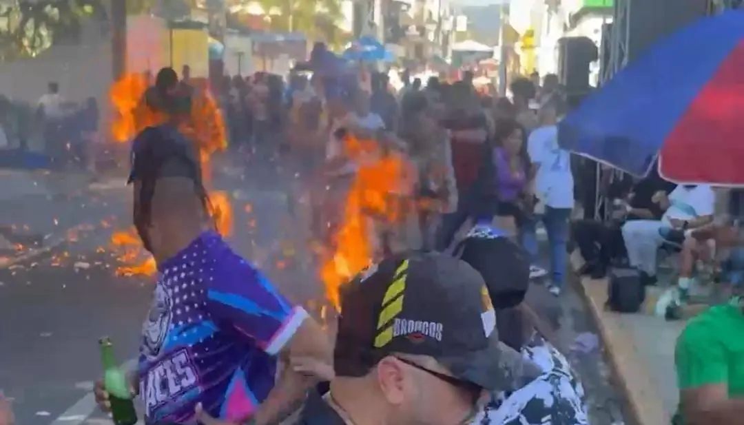 Un niño es egresado y dos fallecieron, de los afectados por quemaduras en carnaval de Salcedo 